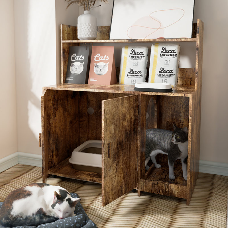 Tucker Murphy Pet™ Litter Box Enclosures Furniture Wayfair